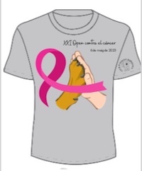 Camiseta del Open contra el cáncer 2023