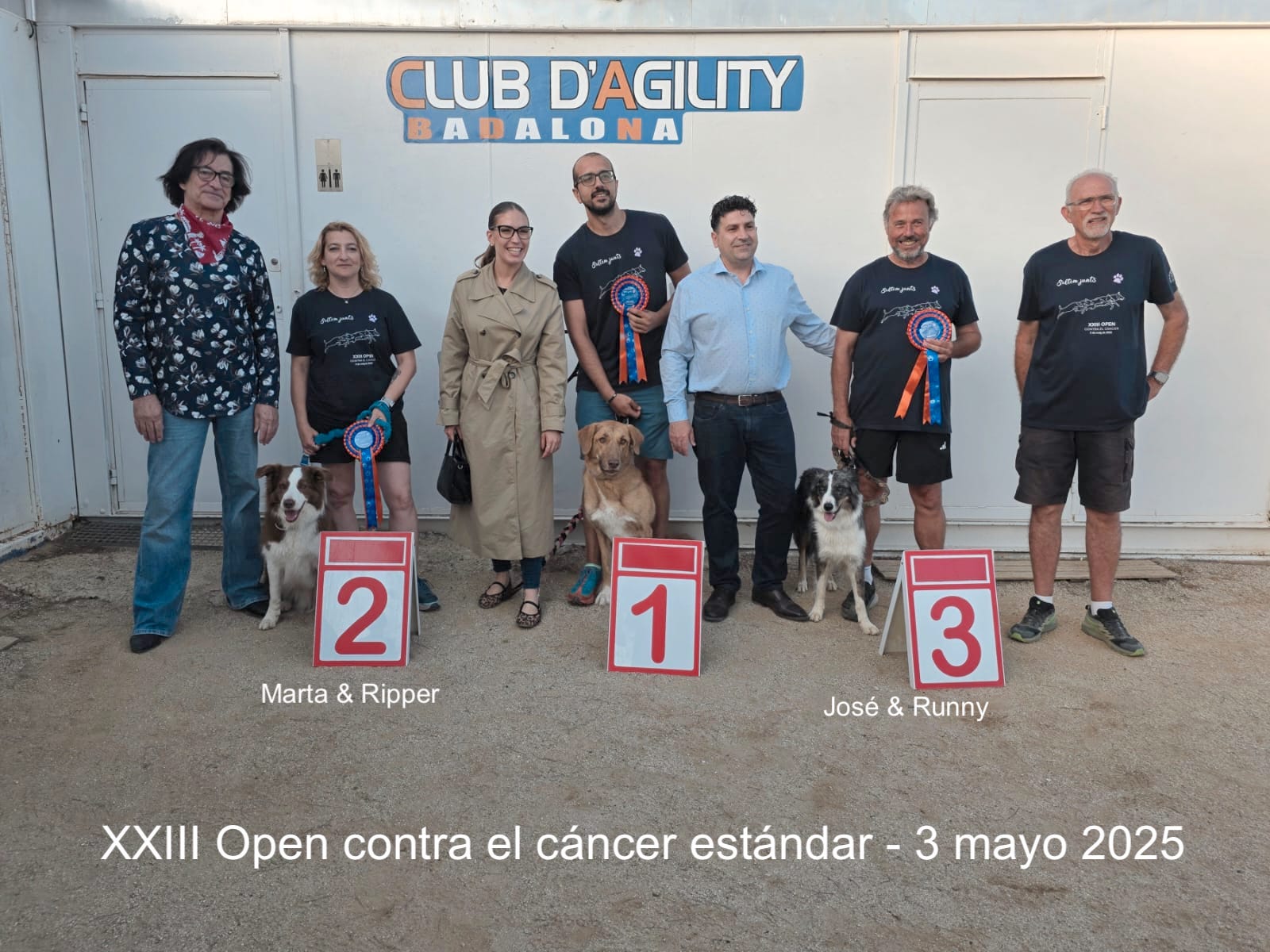 Segundos Clasificados Marta & Ripper - Terceros Clasificados José & Runny Segundos Clasificados Marta & Ripper - Terceros Clasificados José & Runny